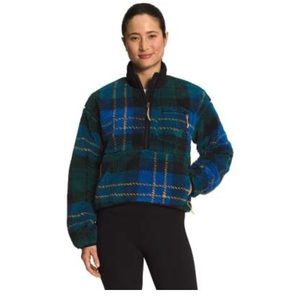 The North Face Women's Jacquard Extreme Pile Pullover - Plaid design